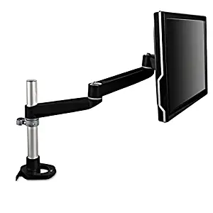 3M MA140MB Dual-Swivel Monitor Arm,30 lb Cap,Adj,19-1/2-Inch Dx18-1/2-Inch H,BK