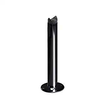 Stromberg Carlson 8531-B, 12" Black Stand Off Round Base Assembly for LA-401 & LA-401BA Ladders, Pack of 12 pcs