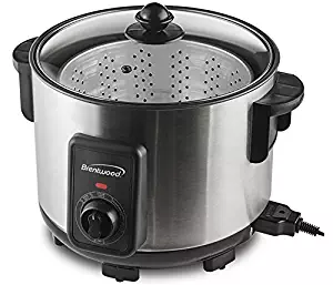 Brentwood DF-705 Appliances 5.2 quart Stainless Steel Deep Fryer/Multi-Cooker, Silver