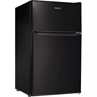 3.1 cu ft Compact Refrigerator by Galanz, GL31S5, Black