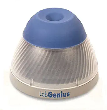 LabGenius MI0101001 Mini-Vortex Mixer, Blue(Top)/Clear(Body)