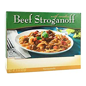 BariatricPal Microwavable Single Serve Protein Entree - Beef Stroganoff with Noodles