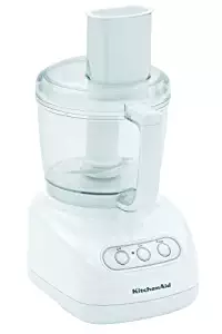 KitchenAid KFP710WH 7-Cup Food Processor, White