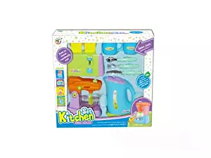 PowerTRC Kitchen Appliances Playset - Mixer, Toaster, Kettle, Cups and Utensils