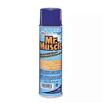 Mr. Muscle Oven And Grill Cleaner, 19 oz. Aerosol