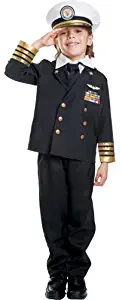 Dress Up America Boys' 'Navy Admiral' Costume L