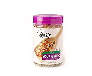 Pereg Dried Soup Greens Mix - Diced - 3.5 Oz - Soup Greens Dehydrated Potato, Carrot, Onions, Parsley & Bell Pepper - Non GMO & Vegan - Perfect For Soup And Stews Dishes