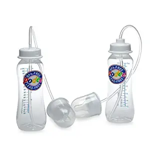 Podee Hands Free Baby Bottle - Anti-Colic Feeding System 9 oz (2 Pack - Classic)