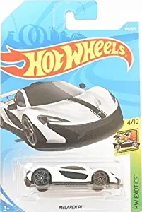 Hot Wheels 2018 50th Anniversary HW Exotics McLaren P1 170/365, White