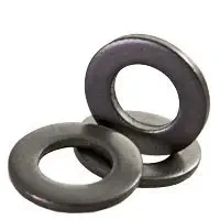 M6 Metric Flat Washer | DIN 125A | 140 HV | Plain Finish | INCH | (Quantity: 200)