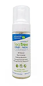 Advanced Formula Tea Tree Eyelid and Facial Cleanser (180 mililiters)