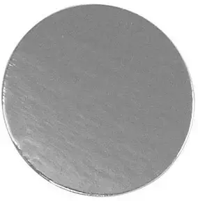 Round Silver Mono Board, 5" - Pack of 25