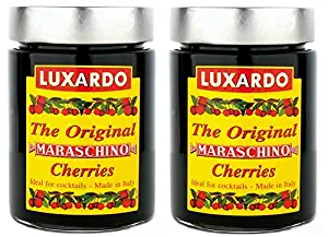 Luxardo Gourmet Maraschino Cherries - 400g Jar - 2 Pack