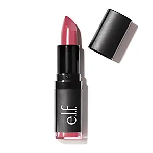 e.l.f. Cosmetics Moisturizing Lipstick, Provides Vibrant Color and Luminous Shine, Pink Minx