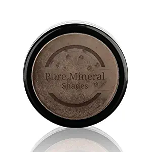 Pure Mineral Shades Root Concealer Touch Up Powder | All-Natural Crushed Minerals With Brush | Fast and Easy Total Gray Hair Cover up For Black | Brown | Auburn and Blonde Hair .32 ounce (Medium Brown)