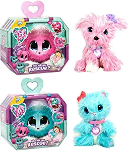 Scruff-a-Luvs Mystery Rescue Pet - Aqua + Pink (2 Pack)