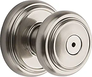 Baldwin Prestige Alcott Bed/Bath Knob in Satin Nickel