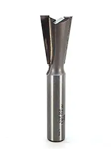 Whiteside Router Bits D8-812 Dovetail Bit with 13/16-Inch Large Diameter, 1-1/4-Inch Cutting Diameter and 1/2-Inch Shank