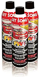 FW1 Wash & Wax Waterless Polish with Carnauba 17.50oz (3-Pack)