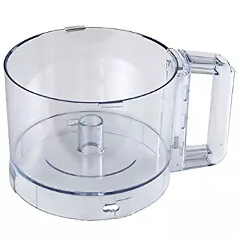 Replacement 3 Qt. Plastic Bowl for Commercial Food Processor, Clear