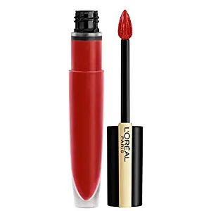 L'Oréal Paris Makeup Rouge Signature Matte Lip Stain, Weightless, High Pigment Lasting Color, Empowered, 0.23 oz.