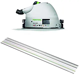 Festool 575390 TS 75 EQ Plunge Cut Track Circular Saw w/ 75" Guide Rail