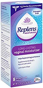 Replens Long-Lasting Vaginal Moisturizer, 8 Count