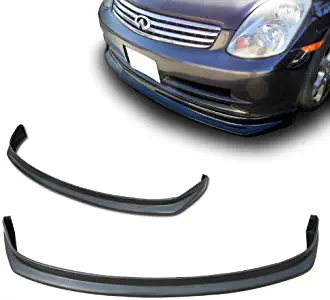 Infiniti G35 4dr Sedan N1 Style Urethane Front Bumper Lip Chin Spoiler For 03-04 Models