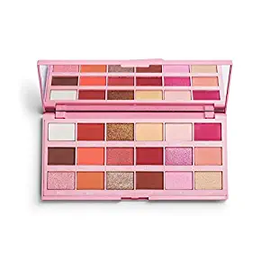 I Heart Makeup Revolution Eyeshadow Palette, Strawberry Cheesecake Chocolate