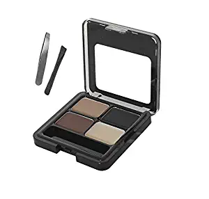 Beauty UK All-Inclusive High-Brow Complete Eyebrow Kit for Shaping, Grooming, and Defining Eyebrows All Skin Tones