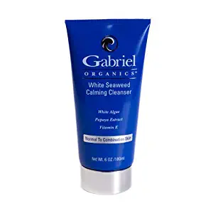 Gabriel ORGANICS, White Seaweed Calming Cleanser, 6oz,Natural, Paraben Free, Vegan, Cruelty-free, Non GMO, Infused with White Seaweed to cleanse and maintain skins natural PH Balance.