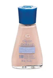 CoverGirl Clean Oil Control Liquid Make Up, Classic Beige 530, 1-Ounce Packages (Pack of 2)