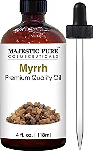Majestic Pure Myrrh Oil, Premium Quality, 4 fl Oz