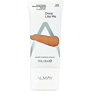 Almay Smart Shade Skintone Matching Makeup, Hypoallergenic, Cruelty Free, Oil Free, Fragrance Free, Dermatologist Tested Foundation with SPF 15, Deep Like Me, 1oz