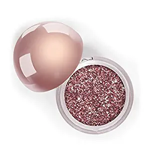 LA Splash Cosmetics Metallic Champagne Loose Glitter Eyeshadow Powder for Lips/Hair/Nail/Body - Crystallized Glitter (Blushing Bride)