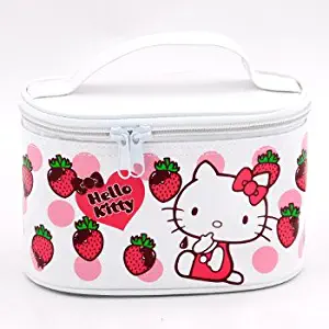 Hello Kitty Cosmetic Bag: White