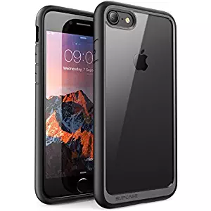 iPhone 8 Case, SUPCASE Unicorn Beetle Style Premium Hybrid Protective Clear Bumper Case [Scratch Resistant] (Black)