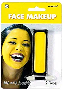 Amscan Face Makeup, Party Accessory, Yellow