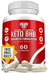 Keto BHB Oil Capsules - BHB exogenous Ketones - Keto Pills to Aid Diet - High Energy Increased Focus- Help Stave Off Hunger Pains and Reach Body Goals- Ketogenic Diet Supplement Pills - 60 Capsules