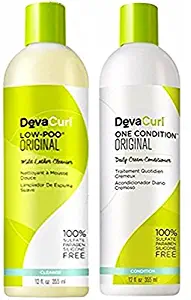 DevaCurl Low-Poo Original 12oz + One Condition Original 12oz Combo