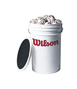 Wilson Bucket of Baseballs (3 dozen)