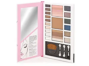 Beauty UK Luxury Gift Set - Complete Eye and Face Makeup Palette - BLUSH & GLOW - Eyeshadow, Bronzer, Blush.