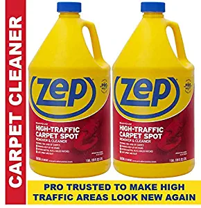 Zep High Traffic Carpet Cleaner ZUHTC 128 Ounce (Pack of 2) Professional Formula