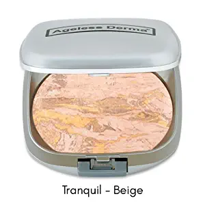 Ageless Derma Mineral Baked Foundation Makeup- A Vegan and Gluten Free Makeup Foundation (Tranquil Beige)