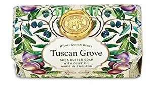 Oversized Triple Milled Shea Butter Bath Soap Bar, Tuscan Grove