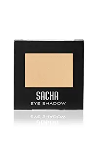 Single Eye Shadow by Sacha Cosmetics, Best Highly Pigmented Eyeshadow Makeup Powder, Shimmer Glitter & Matte Colors, 0.06 Oz, Frosted White