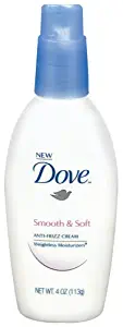 Dove Weightless Moisturizers Smooth and Soft Anti-Frizz Cream, 4 Ounce (113g)
