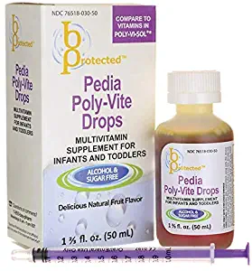 Pedia Poly-Vite Drops 1 2/3 fl Ounce Liquid