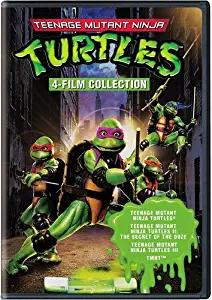 4 Film Favorites: Teenage Mutant Ninja Turtles (Teenage Mutant Ninja Turtles, Teenage Mutant Ninja Turtles 2, Teenage Mutant Ninja Turtles 3, TMNT) - Packaging may Vary
