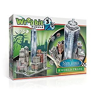 WREBBIT 3D New York Collection World Trade Puzzle (875 Piece)
